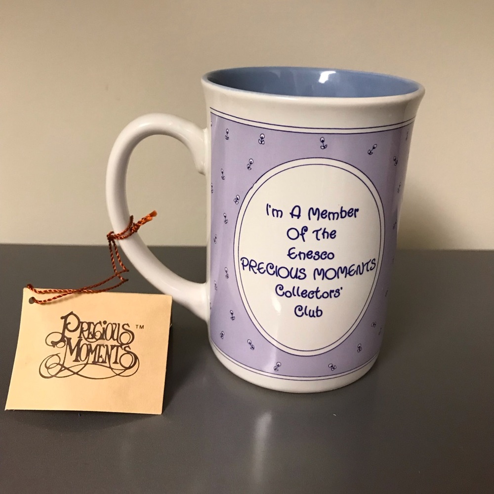 A Vintage (1988) Enesco Precious MoMents collection Club Coffee Mug!